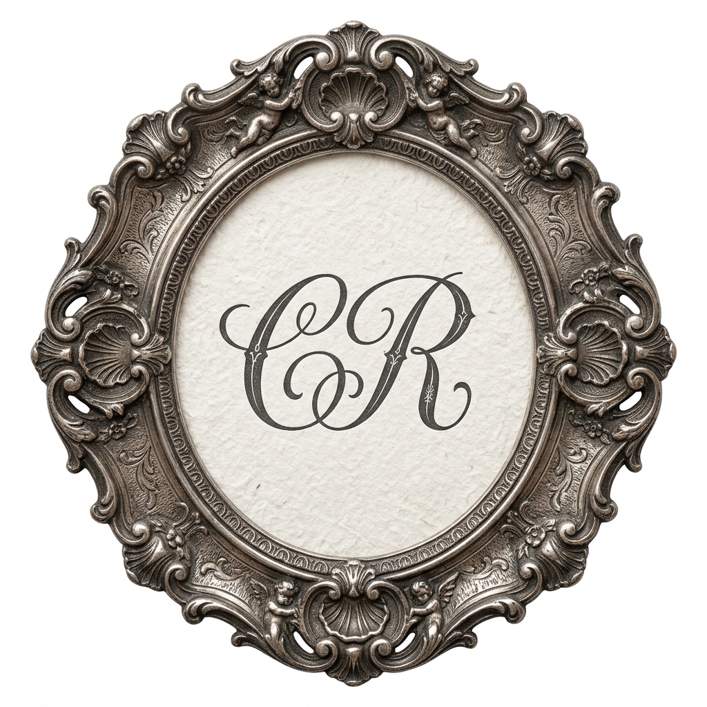 Monogram CR Crest