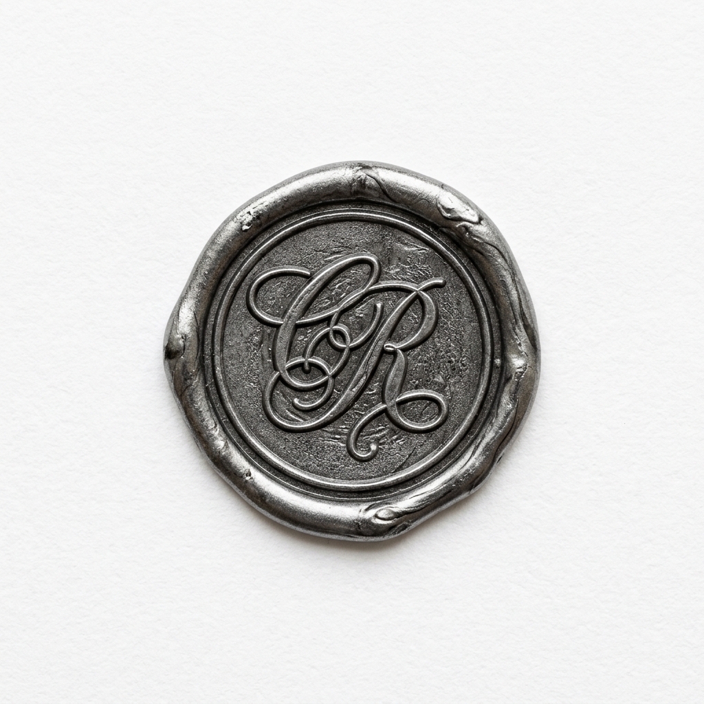 Silver Wax Seal
